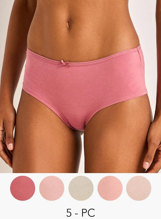 سبلاش فيڤ Set of 5 - Briefs with Bow Detail